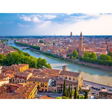 Lais Puzzle - Die Stadt Verona und der Fluss Etsch - 1.000 Teile