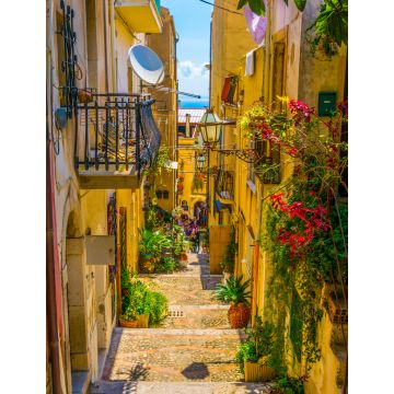 Lais Puzzle - Blick auf eine enge Straße in Taormina, Sizilien - 1.000 Teile