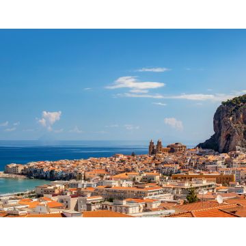 Lais Puzzle - Schöner Blick auf das Zentrum von Cefalu in Sizilien, Italien - 1.000 Teile