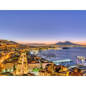Lais Puzzle - Neapel in Italien mit dem Vesuv vor Sonnenaufgang - 1.000 Teile