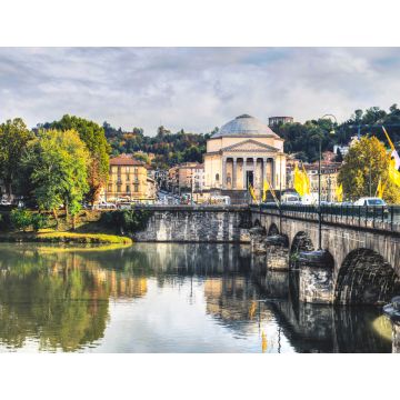 Lais Puzzle - Antike Brücke in Turin und der Fluss Po - 1.000 Teile