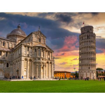 Lais Puzzle - Kathedrale und der Schiefe Turm von Pisa bei Sonnenuntergang, Italiens größtes Wahrzeichen - 1.000 Teile