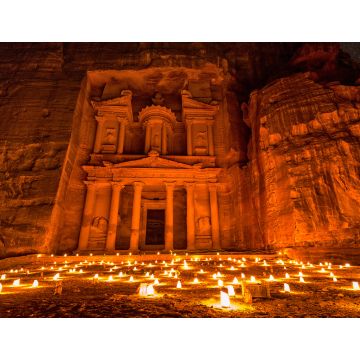 Lais Puzzle - Petra bei Nacht, Jordanien - 1.000 Teile