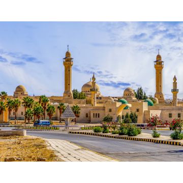 Lais Puzzle - Jordanien, Stadt Al Karak oder Kerak. Blick auf die schöne Moschee - 1.000 Teile