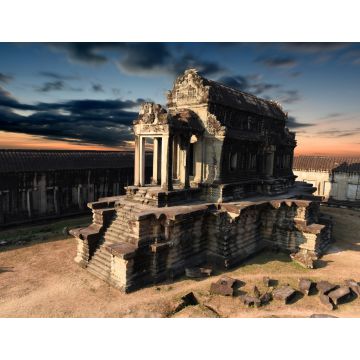 Lais Puzzle - Kambodscha, Siem Reap - Angkor Wat, einer der Tempel innerhalb der Angkor Wat-Anlage bei Sonnenuntergang - 1.000 Teile