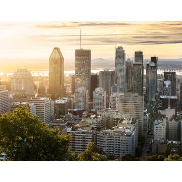 Lais Puzzle - Skyline von Montreal vom Mont Royal aus - 1.000 Teile