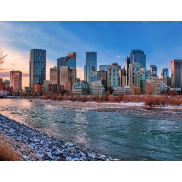 Lais Puzzle - Calgary Skyline am Flussufer - 1.000 Teile
