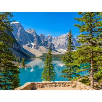 Lais Puzzle - Majestätischer Bergsee in Kanada. Moraine Lake in Alberta, Kanada - 1.000 Teile