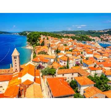 Lais Puzzle - Stadt Rab auf kroatischer Insel von oben - 1.000 Teile