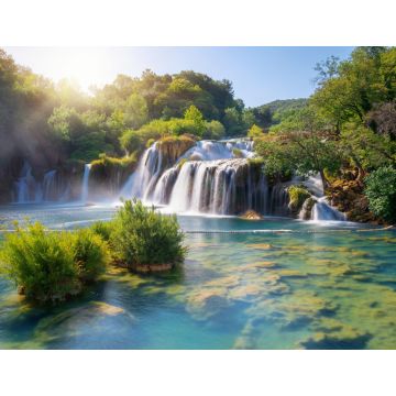 Lais Puzzle - Panoramalandschaft der Krka-Wasserfälle am Fluss Krka im Krka-Nationalpark in Kroatien - 1.000 Teile