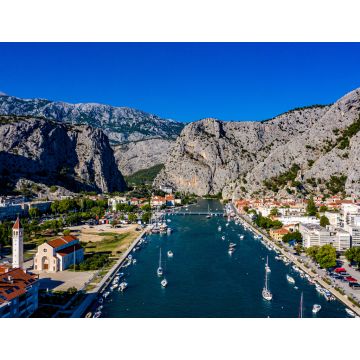 Lais Puzzle - Omis in Kroatien aus der Luft - Die Stadt Omis von oben - 1.000 Teile
