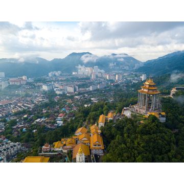 Lais Puzzle - Luftaufnahme des Kek Lok Si-Tempels auf der Insel Penang, Malaysia - 1.000 Teile