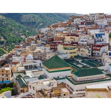 Lais Puzzle - Landschaft der heiligen Stadt Moulay Idriss, Marokko - 1.000 Teile