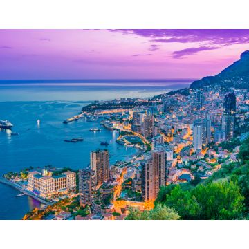 Lais Puzzle - Blick auf die Stadt Monaco. Französische Riviera - 1.000 Teile