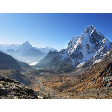 Lais Puzzle - Ama Dablan und Cholatse Gipfel von Dzongla, Chola Pass, Nepal - 1.000 Teile