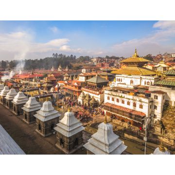 Lais Puzzle - Pashupatinath-Tempel am Bagmati-Fluss, Kathmandu, Nepal - 1.000 Teile