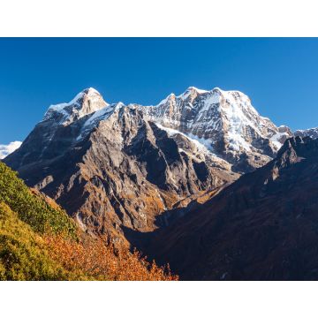 Lais Puzzle - Mera-Gipfel, höchster Trekking-Gipfel in der Everest-Region, Himalaya-Gebirge, Nepal. Panoramabanner Teil - 1.000 Teile