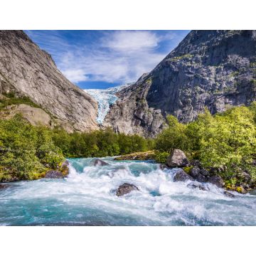 Lais Puzzle - Briksdal-Gletscher in Norwegen bekannter Arm des großen Jostedalsbreen-Gletschers im Oldedalen-Tal in Norwegen - 1.000 Teile