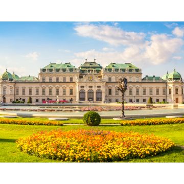 Lais Puzzle - Frontalansicht des Schlosses Belvedere, Wien, Österreich - 1.000 Teile