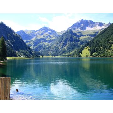 Lais Puzzle - Blick auf den Vilsalpsee im Tannheimer Tal in Österreich - 1.000 Teile