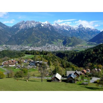 Lais Puzzle - Blick auf die Bezirksstadt Bludenz, Vorarlberg, Österreich, Bludenz - 1.000 Teile