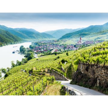 Lais Puzzle - Blick in die Wachau mit der Donau und dem Ort Weißenkirchen in Niederösterreich - 1.000 Teile