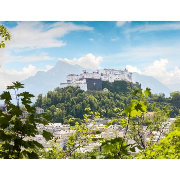 Lais Puzzle - Panorama-Ausblick auf die Festung Hohensalzburg in der Stadt Salzburg im Sommer - Salzburg, Österreich, Europa - 1.000 Teile