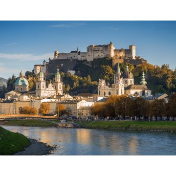 Lais Puzzle - Festung Hohensalzburg mit Salzburger Altstadt im Herbst, Österreich - 1.000 Teile