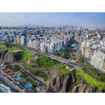 Lais Puzzle - Panoramablick auf die Stadt Miraflores und die Stadt Lima im Hintergrund - 1.000 Teile