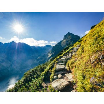 Lais Puzzle - Wanderweg im Tatra-Gebirge in Polen. In Richtung des Gipfels Koscielec - 1.000 Teile