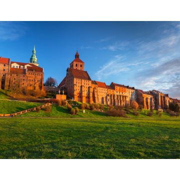 Lais Puzzle - Getreidespeicher von Grudziadz an der Weichsel bei Sonnenuntergang. Polen - 1.000 Teile