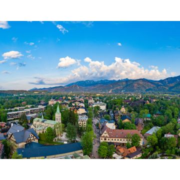 Lais Puzzle - Das Stadtzentrum von Zakopane und die Krupowki-Straße - 1.000 Teile