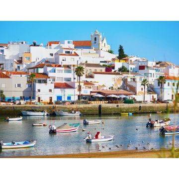 Lais Puzzle - Blick auf die Fischerboote in Ferragudo, Portugal - 1.000 Teile