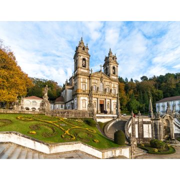 Lais Puzzle - Kloster Bom Jesus do Monte in Braga an einem warmen Abend, Portugal - 1.000 Teile