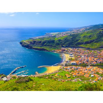 Lais Puzzle - Madeira Insel aus der Luft, Bucht von Machico, Reise schöne Orte in Portugal Inseln - 1.000 Teile