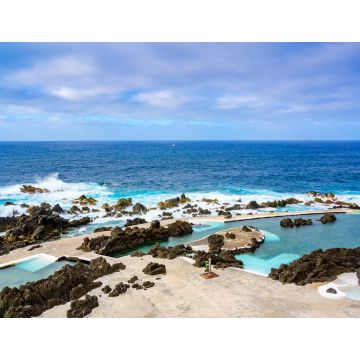 Lais Puzzle - Natürliche vulkanische Schwimmbäder bei Porto Moniz, Reiseziel für Urlaub, Madeira Insel, Portugal - 1.000 Teile