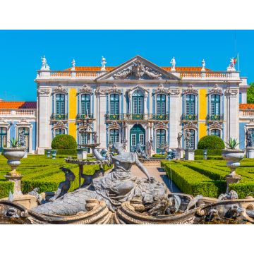 Lais Puzzle - Blick auf den Nationalpalast von Queluz in Lissabon, Portugal - 1.000 Teile