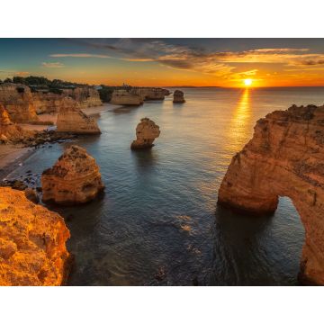 Lais Puzzle - Portugal, Algarve, Landschaft bei Praia da Marinha - 1.000 Teile