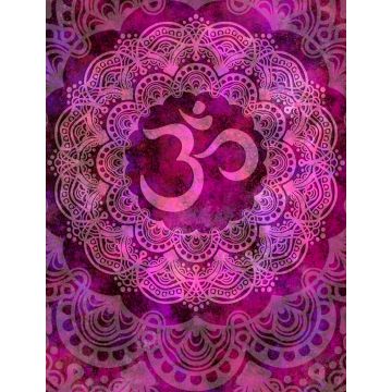 Lais Puzzle - Abstraktes Mandala Grafikdesign und Diwali Om Hinduismus Symbol - 1.000 Teile