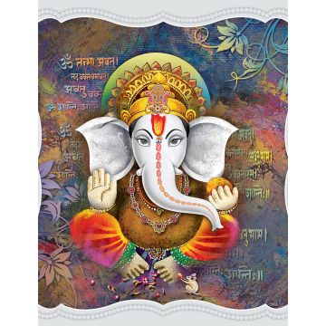 Lais Puzzle - Hochauflösende indische Götter Ganesha digitale Malerei - 1.000 Teile