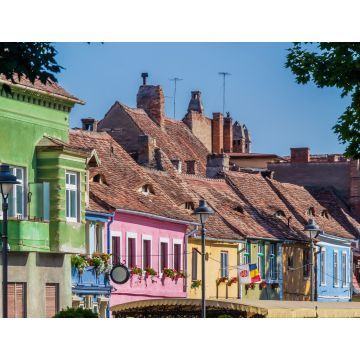 Lais Puzzle - Stadtbild von Sibiu (Rumänien, Europa) - 1.000 Teile
