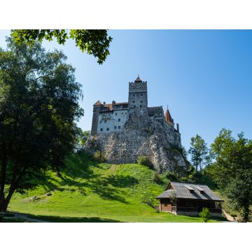 Lais Puzzle - Schloss Bran in Rumänien, Vlad Dracula Haus, Landschaft mit mittelalterlichem Turm - 1.000 Teile