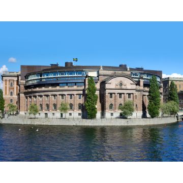 Lais Puzzle - Das Parlamentsgebäude (Riksdagen), Stockholm, Schweden - 1.000 Teile