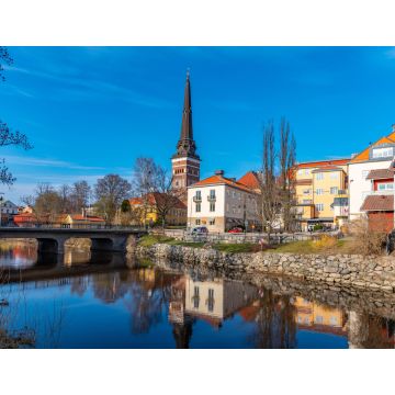 Lais Puzzle - Gamla stan Viertel und Kathedrale in Vasteras, Schweden - 1.000 Teile
