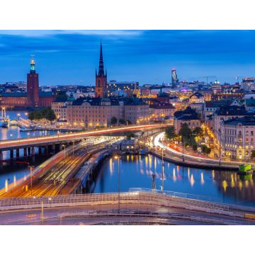 Lais Puzzle - Stockholm. Stadtufer bei Sonnenuntergang - 1.000 Teile