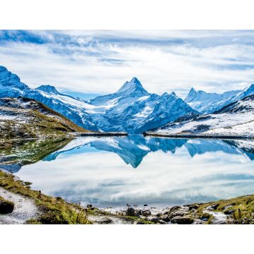 Lais Puzzle - Wasserspiegelung in den Schweizer Alpen im Bachalpsee - Bergsee oberhalb von Grindelwald, Schweiz - 1.000 Teile