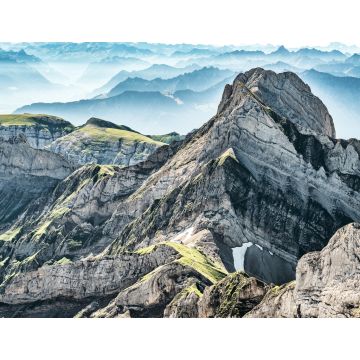 Lais Puzzle - Bergblick vom Säntis, Schweiz, Schweizer Alpen - 1.000 Teile