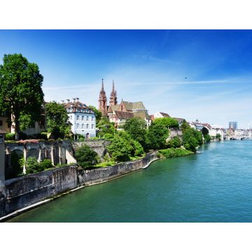 Lais Puzzle - Traditionelles Münstergebäude in Basel, Schweiz - 1.000 Teile
