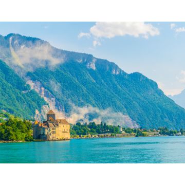 Lais Puzzle - Schloss Chillon am Ufer des Genfer Sees in der Schweiz - 1.000 Teile