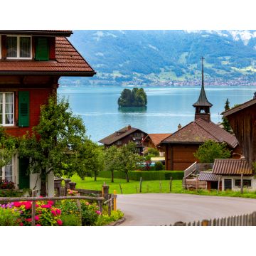 Lais Puzzle - Das Schweizer Dorf Iseltwald am berühmten Brienzersee - 1.000 Teile